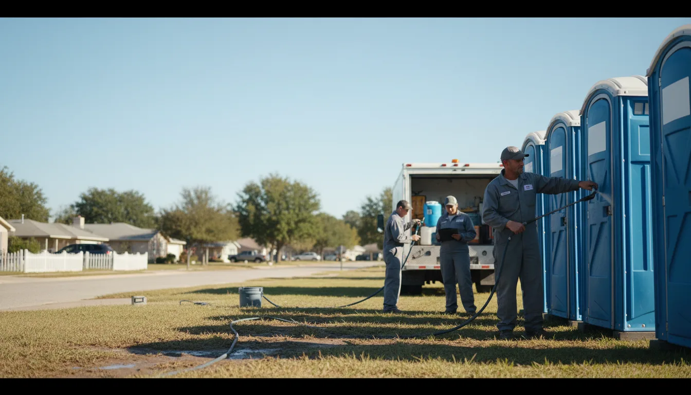 Long-Term Portable Toilet Rental in King William, VA near me